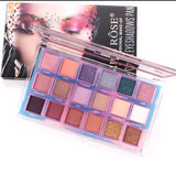 18 Color Eye Shadow Slate Waterproof