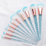 8 Pieces Makeup Brushes Set