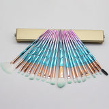 Diamond Makeup Brush Set