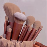 13Pieces Soft Fluffy Makeup Brushes Set