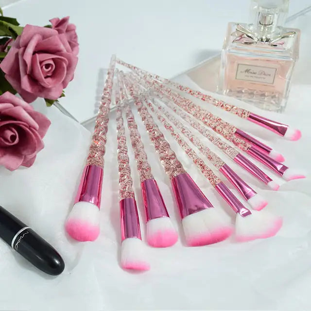 8 Pieces Makeup Brushes Set